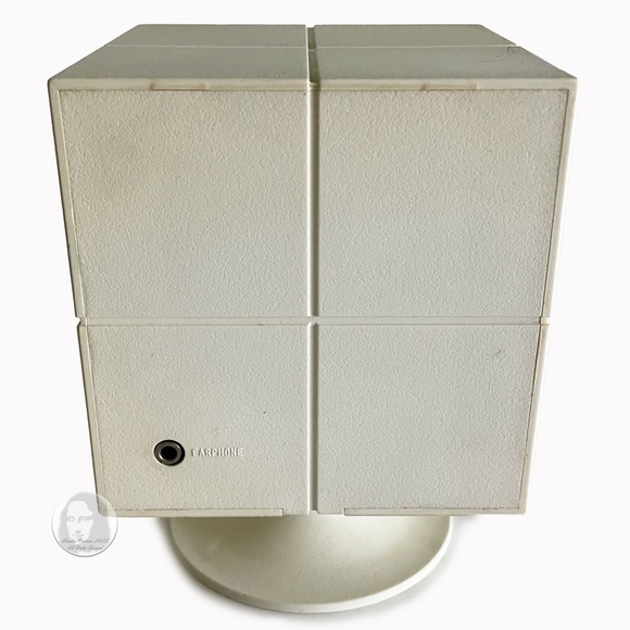 Vintage Panasonic Radio R-47A Transistor Cube Centerport Space Age 70s Atomic - Picture 7 of 16